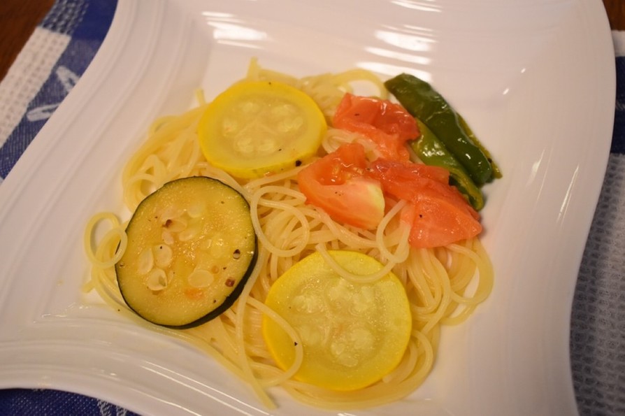 南イタリア風ズッキーニのレモン風味パスタの画像