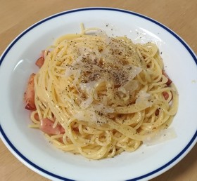 カルボナーラ☆生クリーム不使用