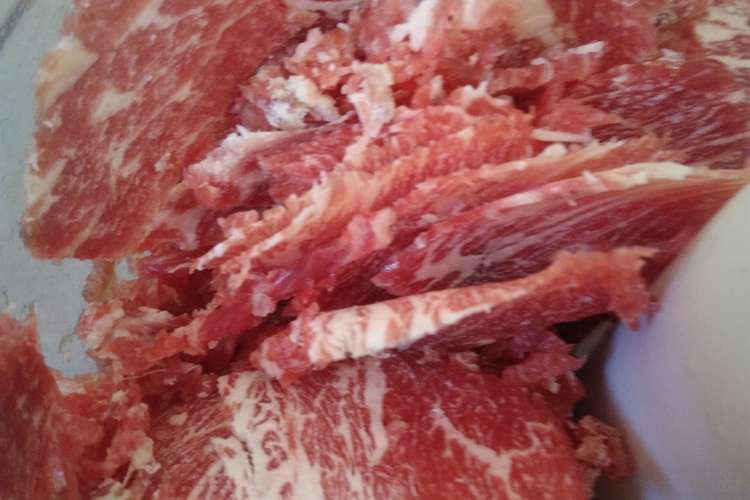 瞬殺 細切れ肉 レシピ 作り方 By Comete クックパッド