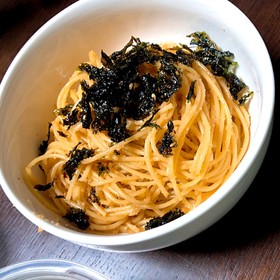 簡単!時短!めんつゆ明太子パスタ