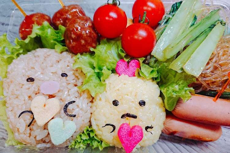 トンカツ エビフライのしっぽ キャラ弁 レシピ 作り方 By Psnaops クックパッド