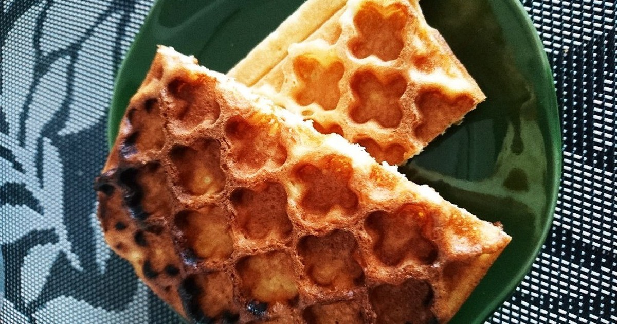 ホットケーキミックスで ワッフル レシピ 作り方 By ジェスジェス クックパッド