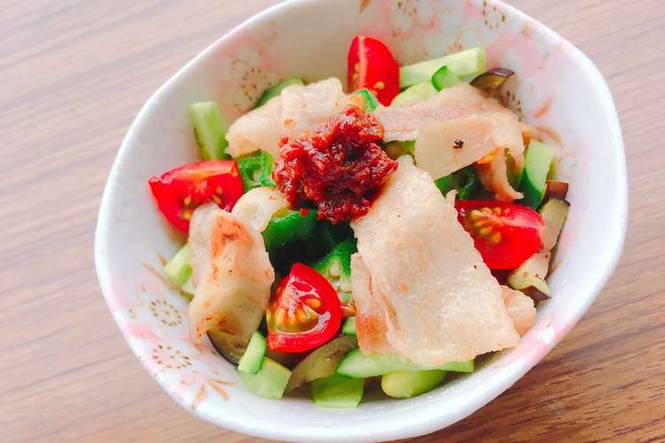 夏にぴったり 簡単ご飯のお供 レシピ 作り方 By おとうふタイシ クックパッド 簡単おいしいみんなのレシピが372万品