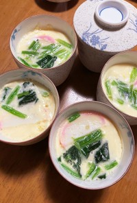 家にある材料で簡単茶碗蒸し