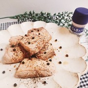 カジキまぐろのブラックペパー焼きの写真