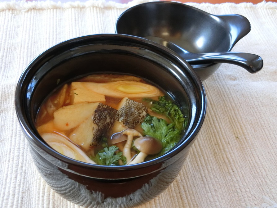 アスリート食★釧路産タラのチゲ風の画像