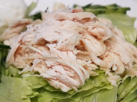 我が家の蒸し鶏♡鶏ささみ ver.