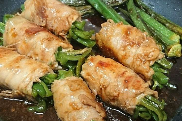 お弁当のおかずにピーマンの肉巻き レシピ 作り方 By ｋｉｍｏｋｏ クックパッド 簡単おいしいみんなのレシピが366万品