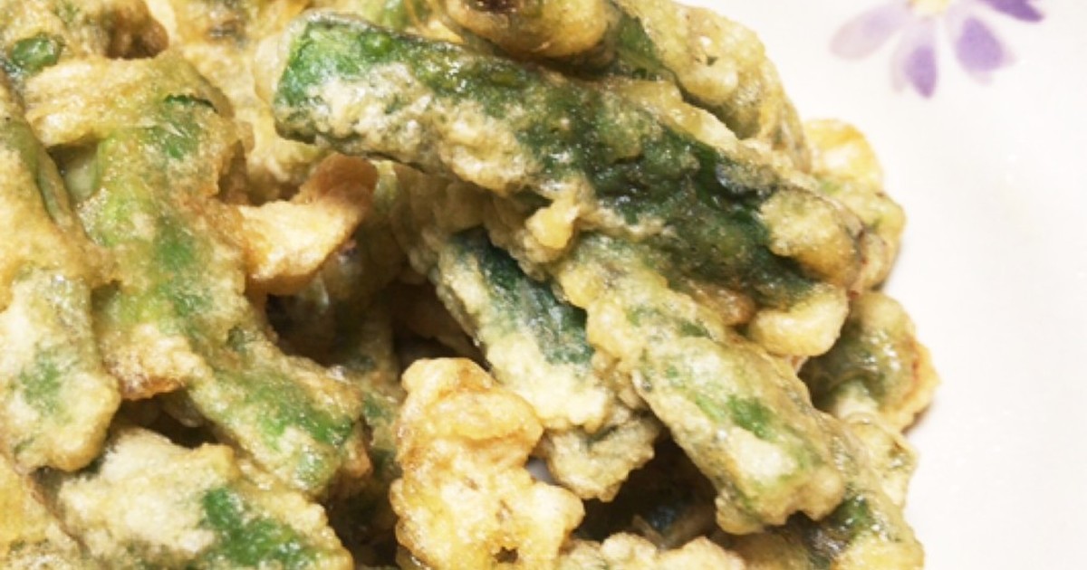 やっぱり えんどう豆の天ぷら レシピ 作り方 By Keikoree クックパッド 簡単おいしいみんなのレシピが356万品