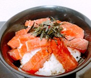マグロの漬け丼の写真