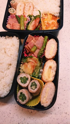 肉好き男子弁当75