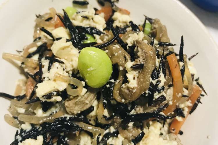 お豆腐の入ったひじきサラダ レシピ 作り方 By Riocca クックパッド 簡単おいしいみんなのレシピが352万品
