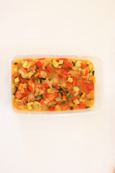 夏野菜の塩糀ラタトゥイユの写真