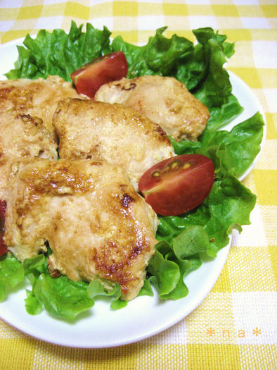 鶏胸肉の♡味噌マヨ漬け焼きの写真