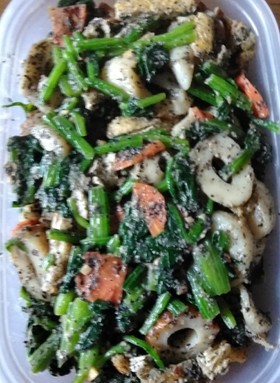 ほうれん草胡麻合え