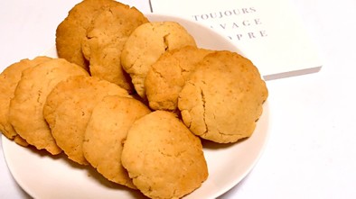 アーモンドプードルと米粉のクッキーの写真