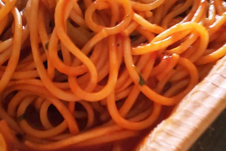 冷凍パスタのペペロンチーノがポマドーロに レシピ 作り方 By はらへるねん クックパッド 簡単おいしいみんなのレシピが360万品