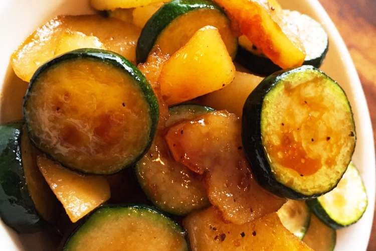 ズッキーニとじゃがいもの醤油マリネ レシピ 作り方 By ゆりちょこ クックパッド 簡単おいしいみんなのレシピが355万品