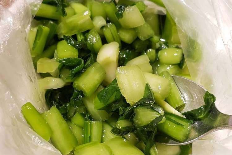 シンプル 野沢菜のお漬物 レシピ 作り方 By ぴぃすけ鹵 クックパッド 簡単おいしいみんなのレシピが358万品