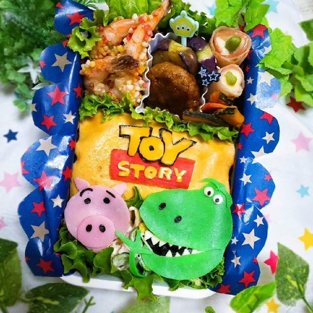 トイ ストーリー ハム レックス ロゴ弁 レシピ 作り方 By にｬん吉 クックパッド