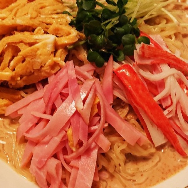 冷やしゴマドレ中華 レシピ 作り方 By たれっじょ クックパッド 簡単おいしいみんなのレシピが361万品