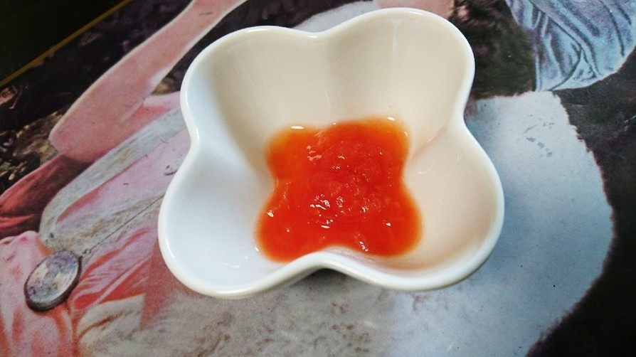 離乳食初期♡トマトペーストの画像