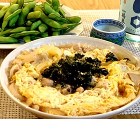お蕎麦屋さんのおつまみ♪親子煮