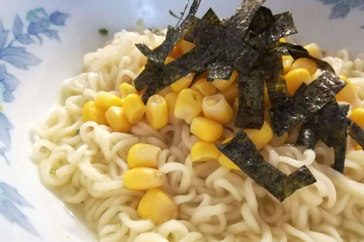 シャキッとコーンのサッポロ冷やし麺 レシピ 作り方 By Ki3181 クックパッド
