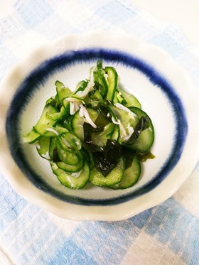 優しい味のきゅうりの酢の物♪