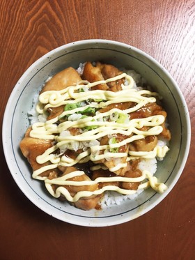 唐揚げ風てりマヨ丼