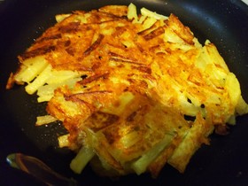 簡単美味・ジャガイモのガレット(中)