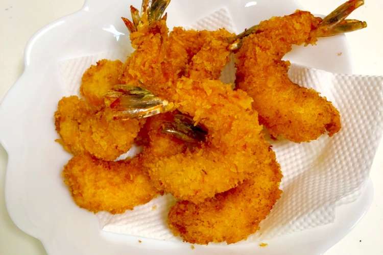 時間が経ってもサクサク エビフライ レシピ 作り方 By ママヨリ クックパッド