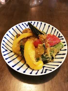 カラフル夏野菜の揚げ浸し