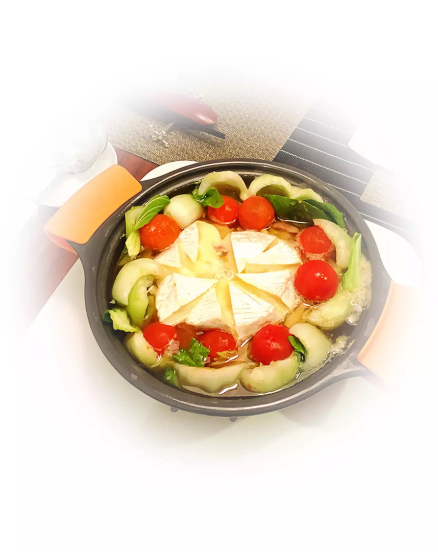 糖質オフ   カマンベールチーズ鍋  の画像