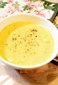 ヘルシー✨枝豆とえのきのポタージュスープ