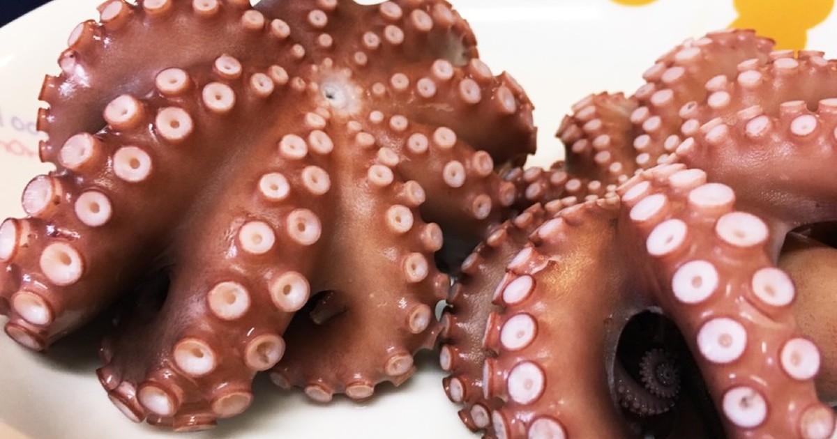 簡単 生タコの下処理 湯でる方法 レシピ 作り方 By カモネギ商店 クックパッド