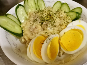 【備忘録】肉そぼろのマッシュポテトサラダ