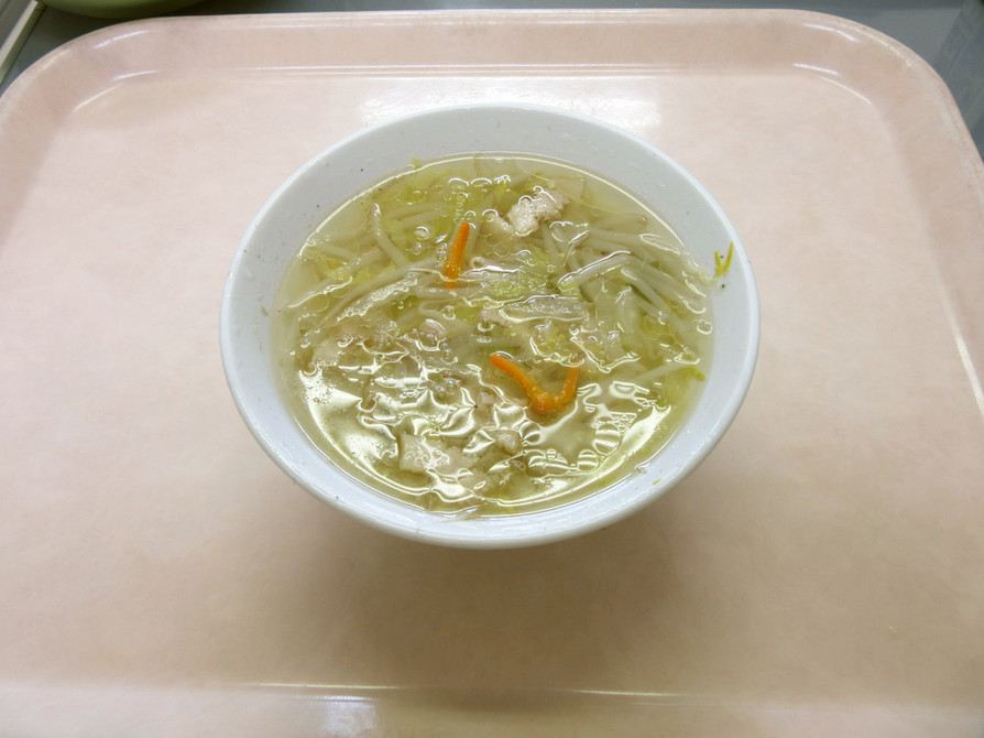 白菜のスープの画像