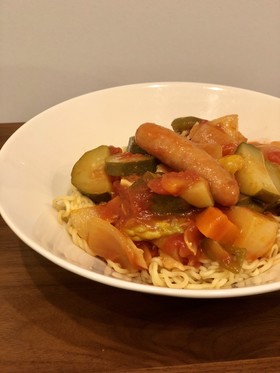 サッポロ一番deラタトゥイユ麺