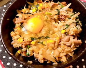 レンチン!ボールでビビンバ