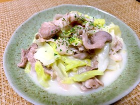 冷蔵庫の残り物で★クリーム煮