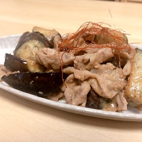 ビールに合う♡ナスと豚肉の味噌炒め!