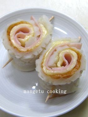 お弁当に✿ちくわでハム✿チーズ