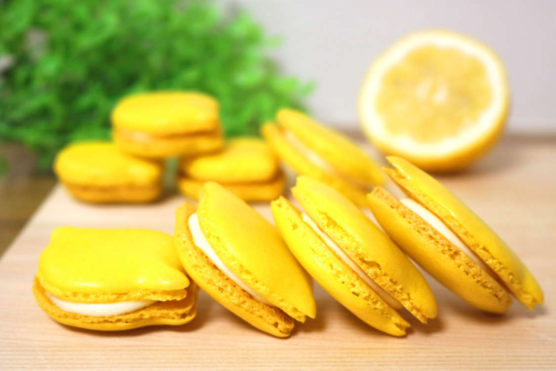 かわいいレモンマカロン レシピ 作り方 By パンダワンタン クックパッド 簡単おいしいみんなのレシピが378万品