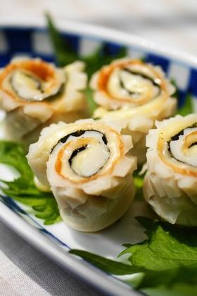 お弁当に✿ちくわで海苔✿チーズ
