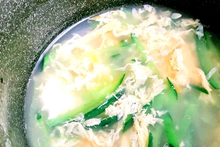 簡単 時短 きゅうりの中華スープ レシピ 作り方 By ここちゃんばぁたん クックパッド 簡単おいしいみんなのレシピが367万品