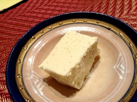 酒粕とクリームチーズのムース
