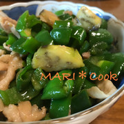 ご飯が進む♫甘味噌ダレのピーマンなす炒めの写真
