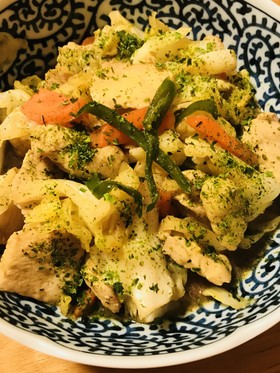鶏肉と野菜の炒め煮●甜麺醤&あわせ味噌味