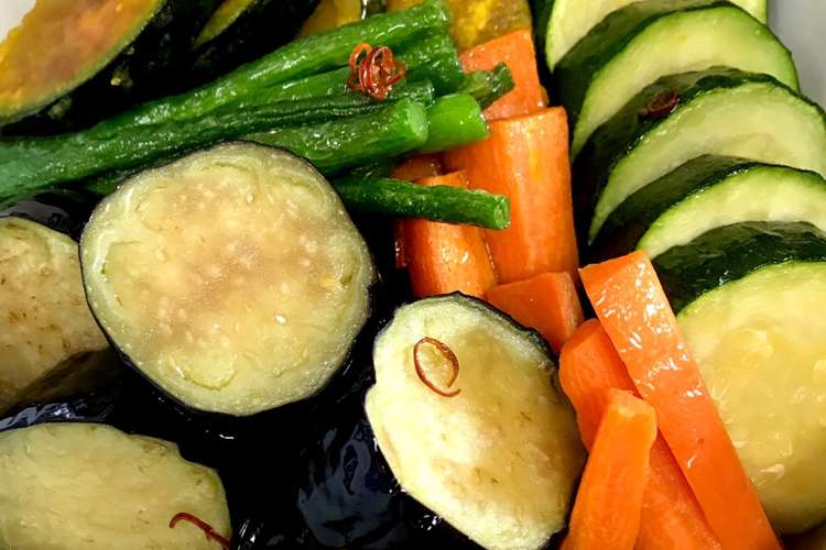 簡単♪夏野菜の揚げ浸し レシピ・作り方 By パレードキッチン 【クックパッド】 簡単おいしいみんなのレシピが363万品